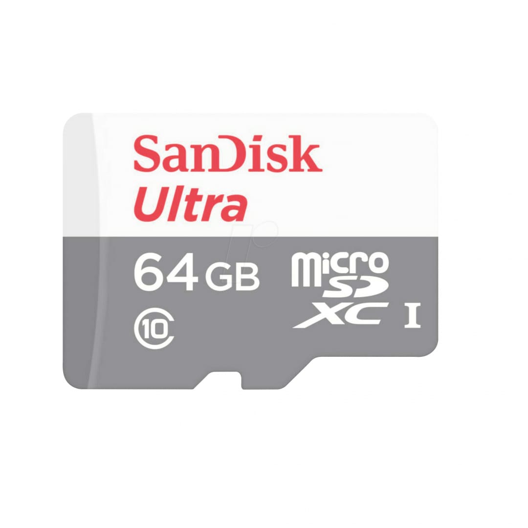 Card de memorie SANDISK Ultra MicroSDXC 64GB Class 10 + Adaptor SD