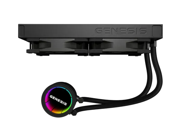 Cooler Procesor GENESIS Hydria 240 Negru 2 Ventilatoare ARGB - imagine 4