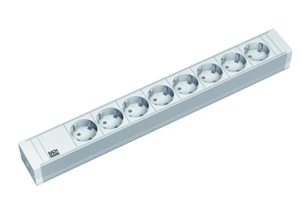 PDU Rack BACHMANN IT 8 Prize Schuko 1U Cablu 2m BM-333.601