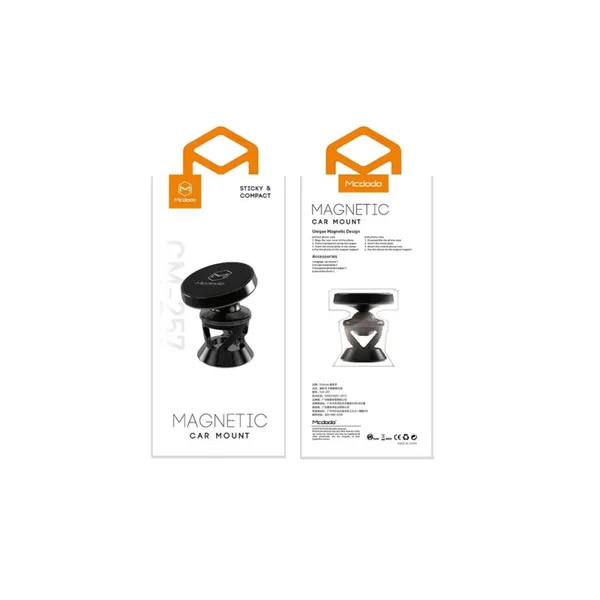 Suport Auto Magnetic MCDODO Ultra Strong Board 360 Adeziv Negru - imagine 2
