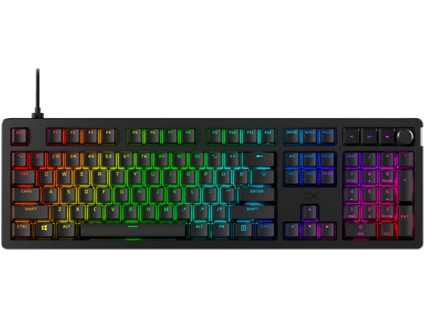 Tastatură Mecanică Gaming HP HYPERX Alloy Rise RGB Linear US Negru