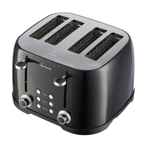 Prăjitor de pâine FRAM FTP-800BK 1600W Negru - imagine 2