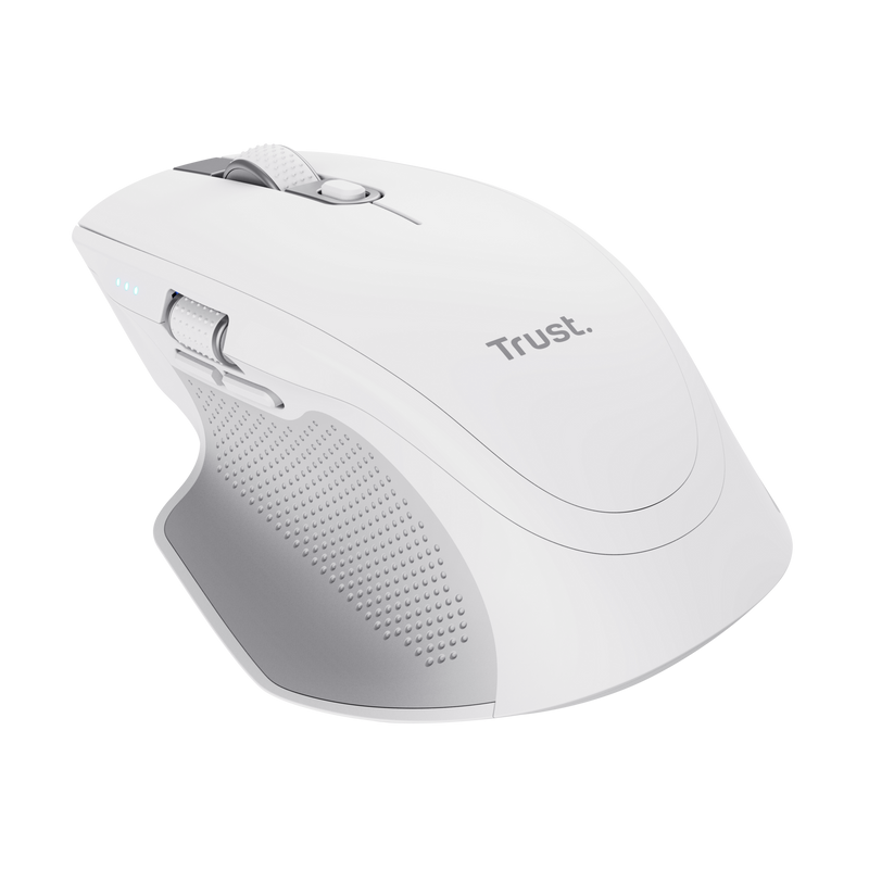 Mouse TRUST Ozaa+ Wireless Bluetooth 3200 DPI Alb - imagine 3