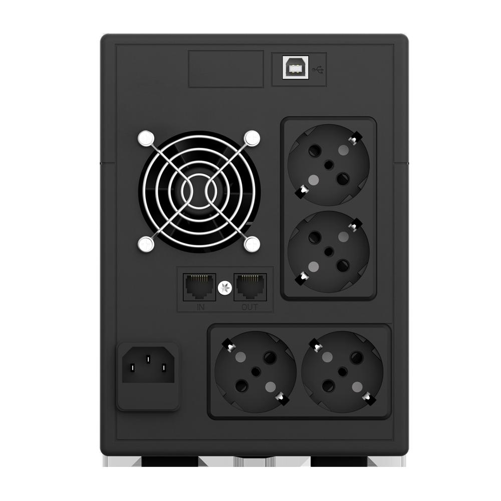 UPS NJOY Cadu 1500 1500VA/900W LCD Tactil - imagine 2