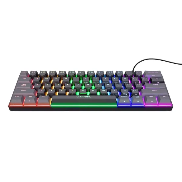 Tastatură Mecanică Gaming TRUST GXT 867 Acira USB Negru TR-24882 - imagine 3