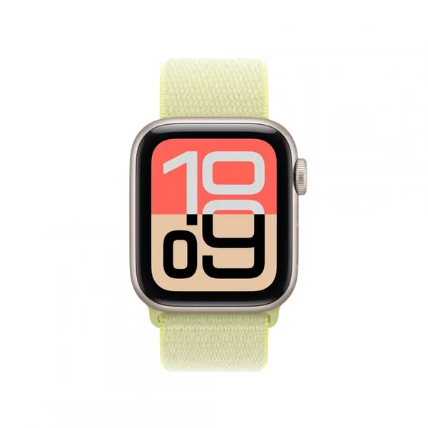 Curea APPLE Sport Loop 40 mm Galben Neon pentru Apple Watch - imagine 3
