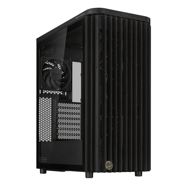 Carcasă PC ASUS PROART PA401 WOOD EDITION Mid Tower ARGB Negru