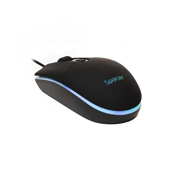 Kit Gaming SPACER SPGK-INVICTUS Tastatură și Mouse cu Fir Negru RGB - imagine 4
