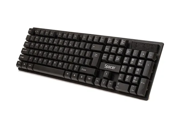Kit Tastatură și Mouse SPACER SPDS-1100 Wireless Negru - imagine 2