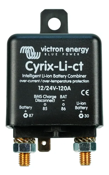 Cyrix-Li-ct 12/24V-120A intelligent Li-ion battery combiner - imagine 3