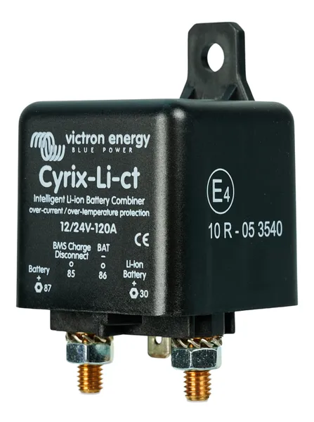Cyrix-Li-ct 12/24V-120A intelligent Li-ion battery combiner - imagine 5