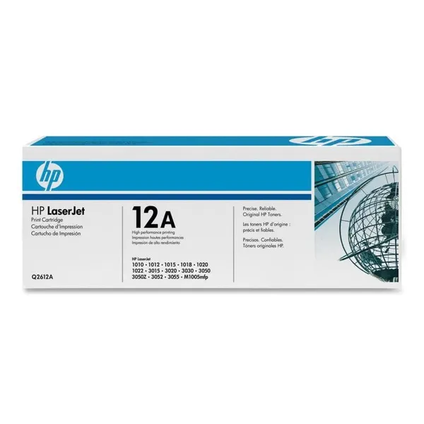 Toner HP Q2612A Original Negru 2000 Pagini