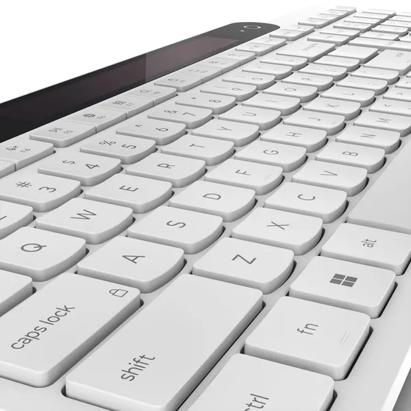 Tastatură LENOVO 800 Self-Charging Bluetooth Alb - imagine 14