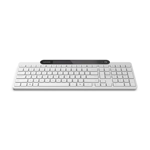 Tastatură LENOVO 800 Self-Charging Bluetooth Alb - imagine 5