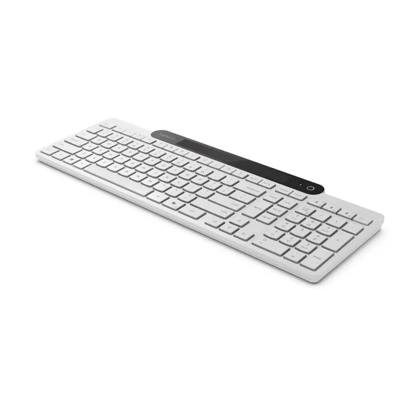 Tastatură LENOVO 800 Self-Charging Bluetooth Alb - imagine 6