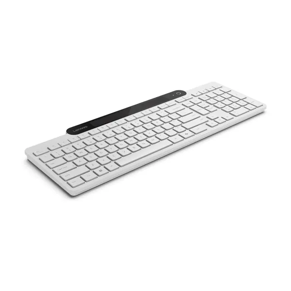 Tastatură LENOVO 800 Self-Charging Bluetooth Alb - imagine 10