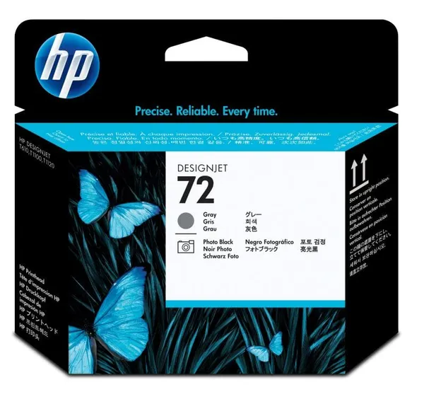 Cap de Printare HP 72 Photo Black/Grey C9380A - imagine 2