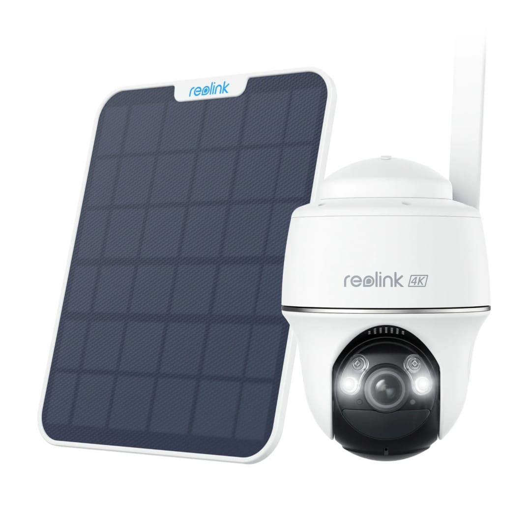 Cameră de Supraveghere REOLINK Go PT Ultra 4G 8MP cu Panou Solar