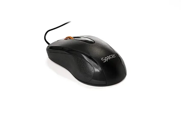 Kit Tastatură și Mouse SPACER SPDS-S6201 Cu Fir USB Negru - imagine 3