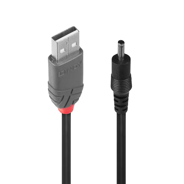 Cablu de date LINDY LY-70266 1.5m USB 2.0 Negru - imagine 2
