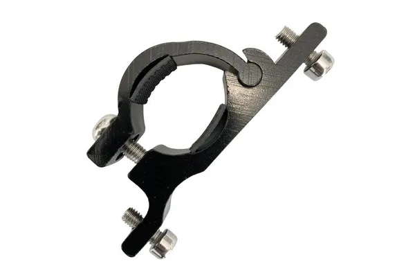 Suport Bidon Bicicletă Aluminiu 22-25mm Negru - imagine 1