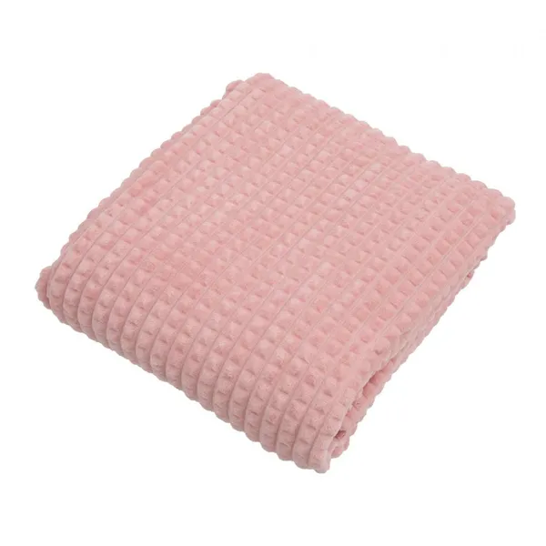 Patură Flannel 200x220 cm Roz
