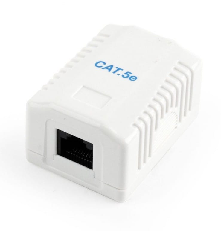 Priză RJ-45 GEMBIRD NCAC-1U5E-01 Cat5e Krone
