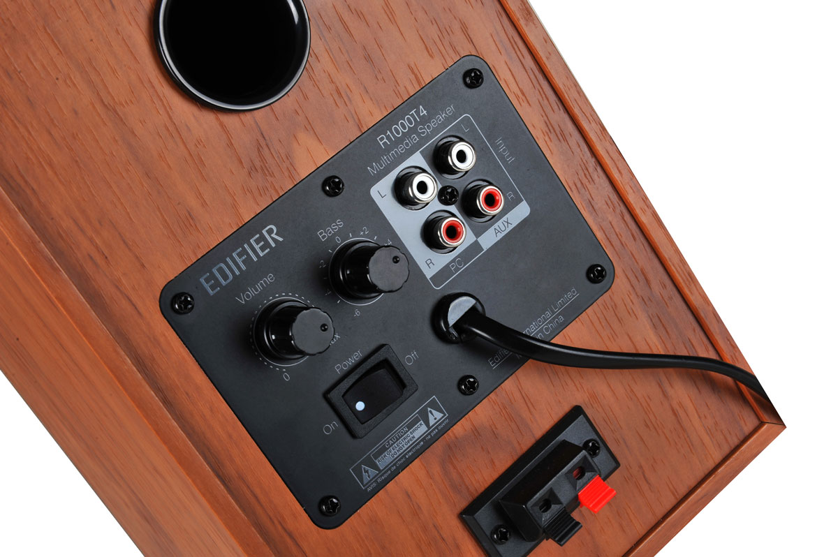 Boxe EDIFIER R1000T4-BR 2.0 24W Brown - imagine 2