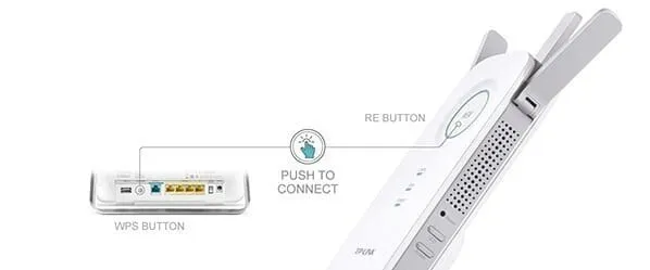 Range Extender TP-LINK RE450 AC1750 Gigabit - imagine 4