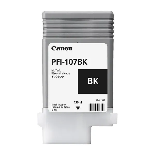 Cartuș Cerneală CANON PFI-107BK Negru 130 ml - imagine 2