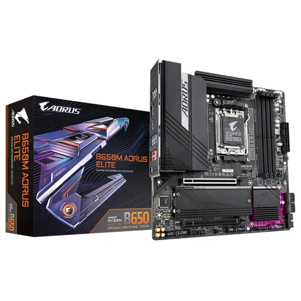 Placă de bază GIGABYTE B650M AORUS ELITE AM5 mATX