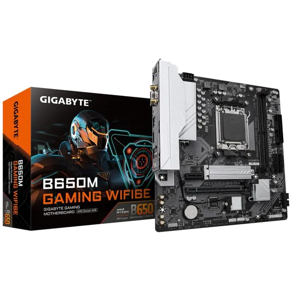 Placă de bază GIGABYTE B650M GAMING WIFI6E AM5 DDR5 mATX