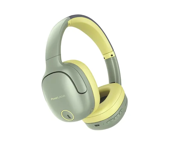 Căști Over-Ear POWERLOCUS P7 Wireless Bluetooth Gri - imagine 3