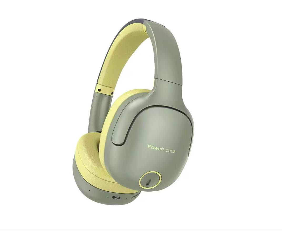 Căști Over-Ear POWERLOCUS P7 Wireless Bluetooth Gri