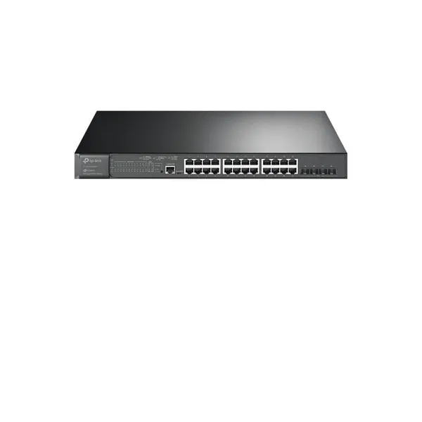 Switch TP-LINK TL-SG3428XMP Managed 24 Porturi Gigabit PoE+ L2 - imagine 2