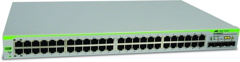 Switch ALLIED TELESIS GS950 AT-GS950/48-50 48 Porturi Gigabit Managed