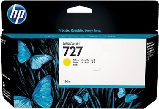 Cartuș Cerneală HP 727 B3P21A Galben 130 ml Original