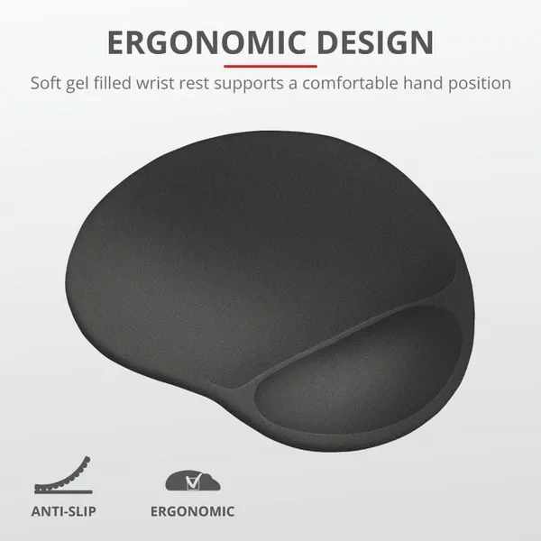 Mousepad TRUST Bigfoot XL Negru TR-23728 - imagine 3