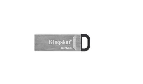 Memorie USB KINGSTON DataTraveler Kyson 64GB USB 3.2 Argintiu - imagine 2