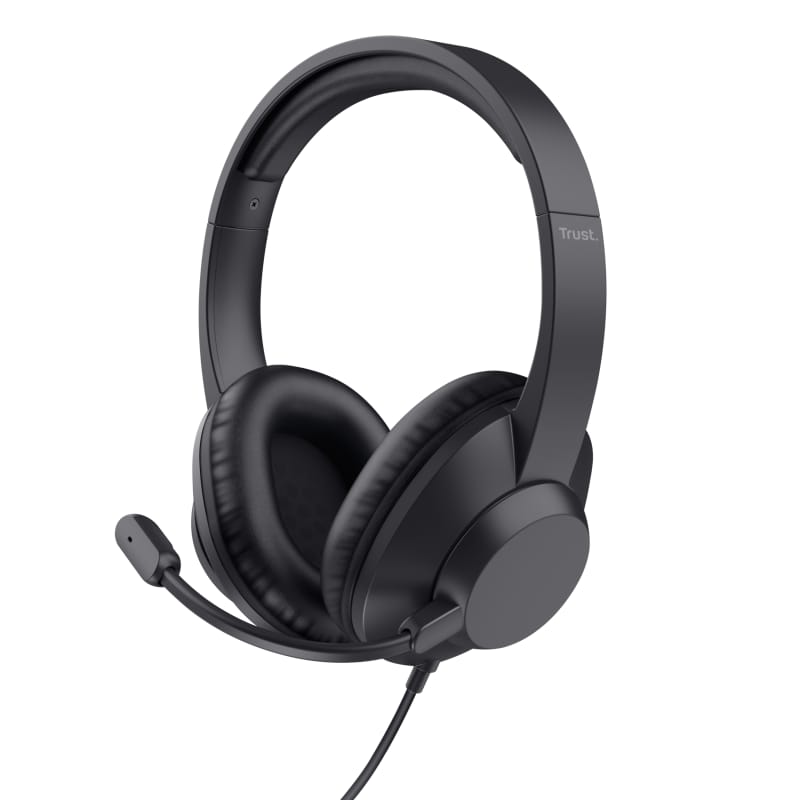 Căști Audio TRUST Ayda Max 3.5mm Negru
