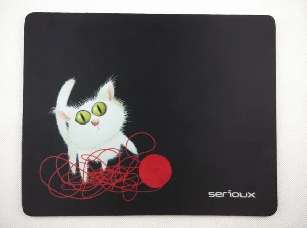 Mousepad SERIOUX MSP01 Cat and Ball of Yarn 250x200mm