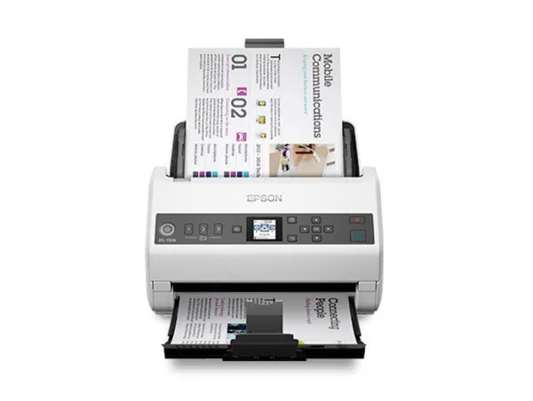 Scanner EPSON DS-730N A4 40ppm 1200dpi Sheetfed Negru