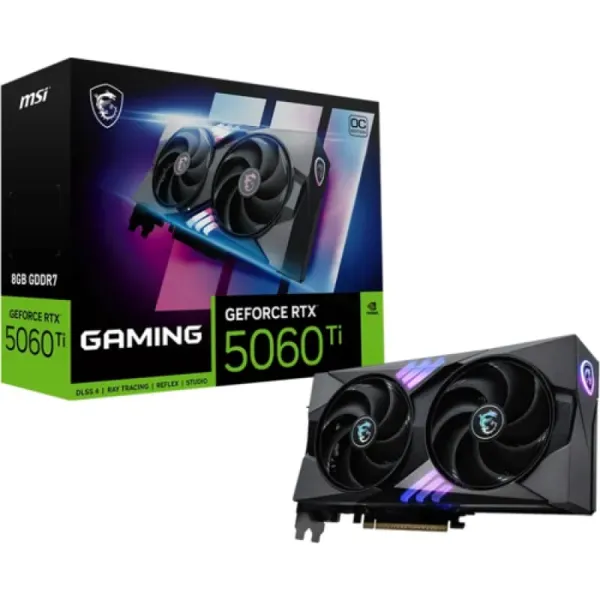 Placă Video MSI GeForce RTX 5060 Ti Gaming OC 8GB GDDR7 - imagine 2