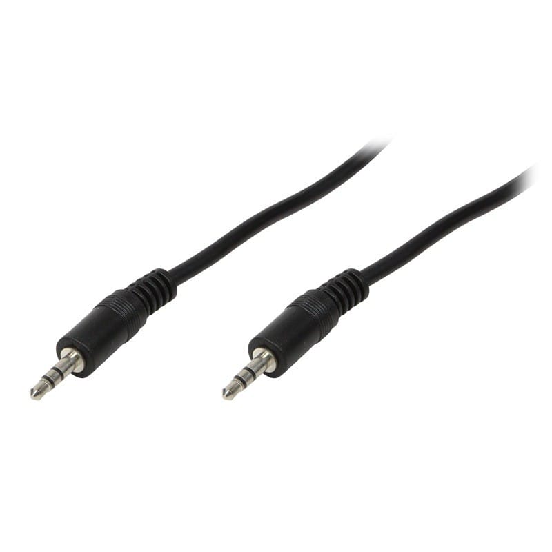 Cablu Audio Stereo LOGILINK 3.5mm 1m Negru CA1049