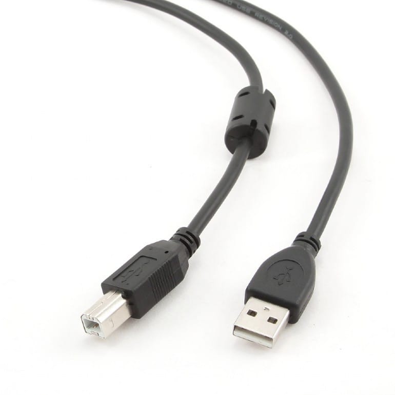 Cablu USB GEMBIRD Imprimantă 4.5m Negru CCF-USB2-AMBM-15