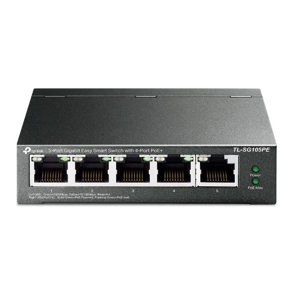 Switch TP-LINK TL-SG105PE 5 Porturi Gigabit PoE