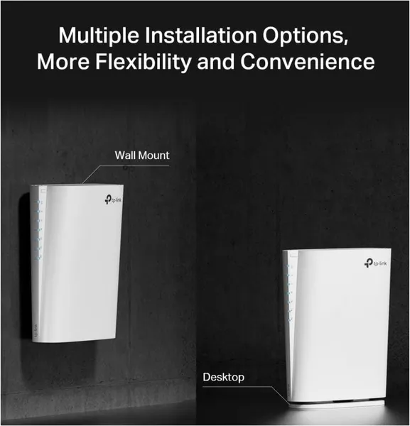 Range Extender TP-LINK RE900XD 6000Mbps Wi-Fi 6 Dual Band - imagine 2