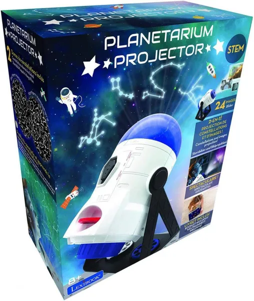 Proiector Planetariu DISNEY Lexibook 2in1 360 Grade NLJ180 - imagine 2