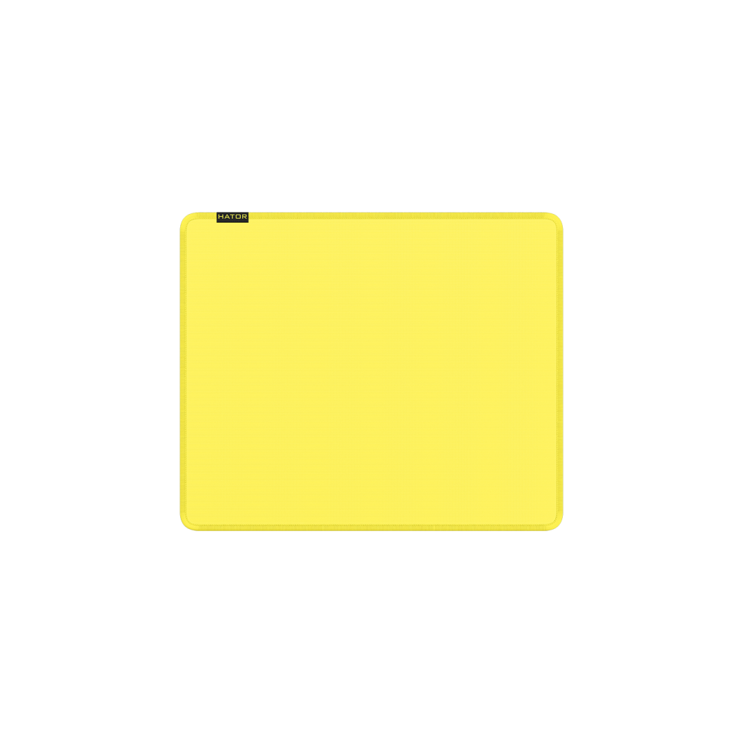 Mousepad HATOR Tonn Evo M Galben 360x300x4mm - imagine 3