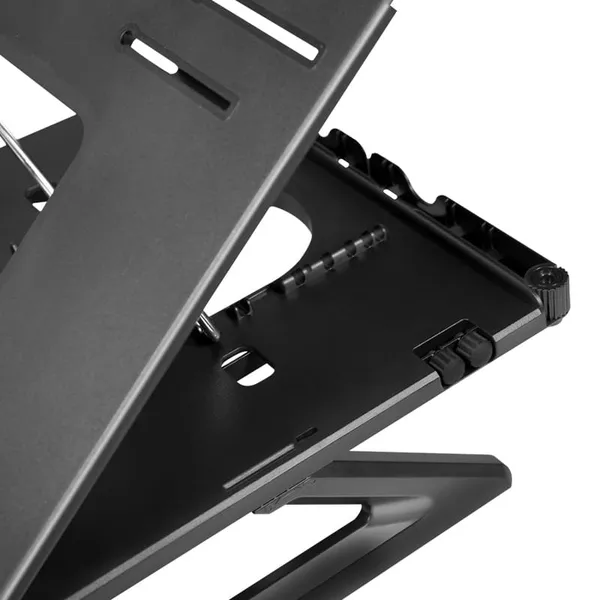 Suport Notebook LOGILINK AA0133 Pliabil Negru 10-15.6 inch - imagine 4